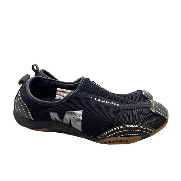 Merrell Barrado Black Mesh Performance Slip On Shoes J162257C Women's Size 7.5 - Picture 1 of 11